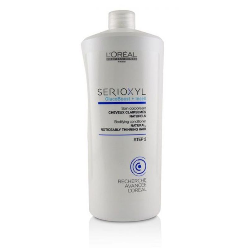 L`Oreal Professionnel Serioxyl Glucoboost+Incell Conditioner 1000ml (Noticeably Thinning Hair)