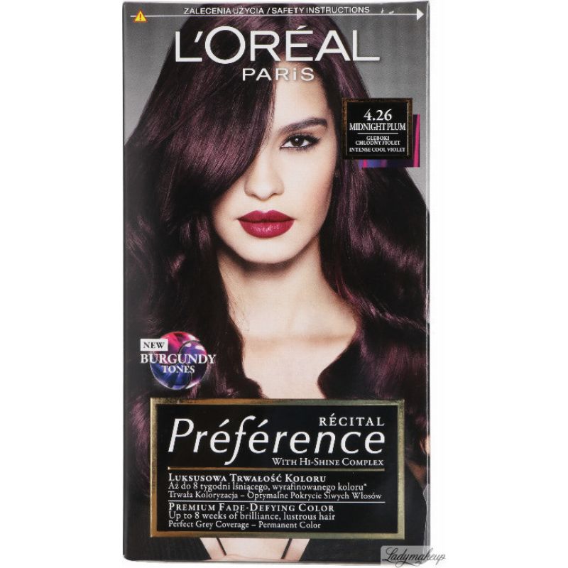 L`Oreal Recital Preference 4.26 Midnight Plum