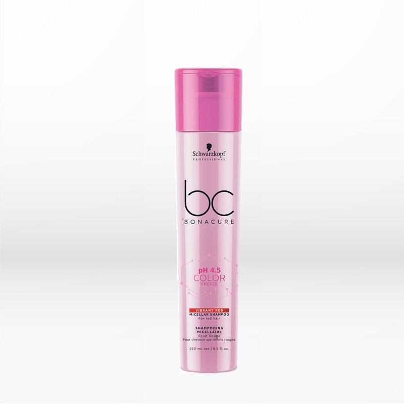 Schwarzkopf Bc Bonacure Ph 4.5 Color Freeze Vibrant Red Micellar Shampoo 250ml ET