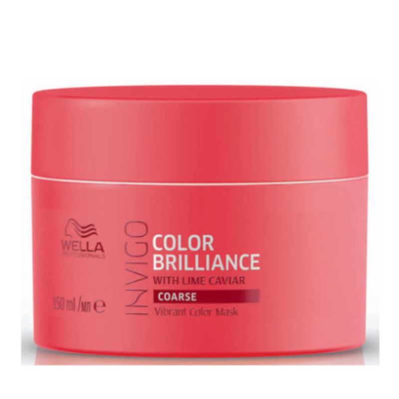 Wella Professionals Invigo Color Brilliance With Lime Caviar Coarse Hair Vibrant Color Mask 150ml
