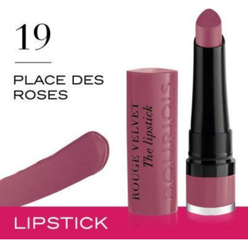 Bourjois Rouge Velvet Lipstick 19 Place Des Roses 2.4gr