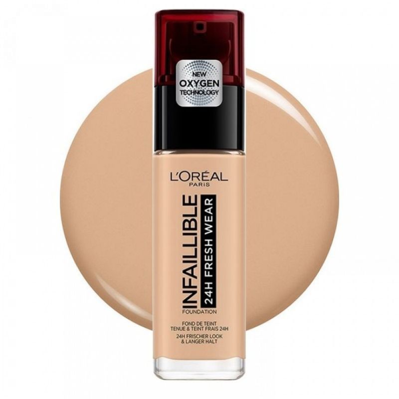 L`Oreal Infallible 24h Fresh Wear Foundation 125 Natural Rose 30ml