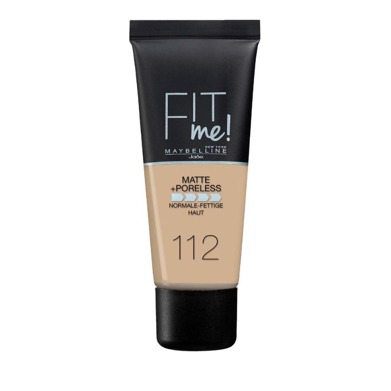 Maybelline Fit Me Matte And Poreless Liquid Foundation 112 Soft Beige 30ml