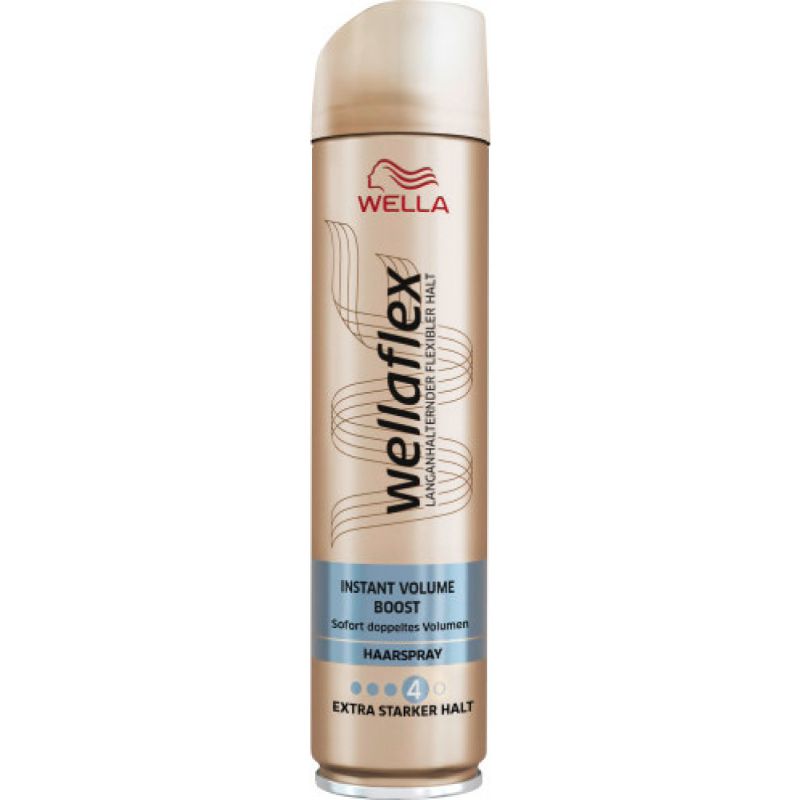 Wella Flex Instant Volume Boost Hairspray 4 Extra Strong Hold 250ml