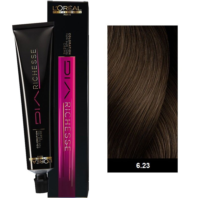 L`Oreal Professionnel Dia Richesse 6.23 Ξανθο Σκουρο Ιριζε Ντορε 50ml