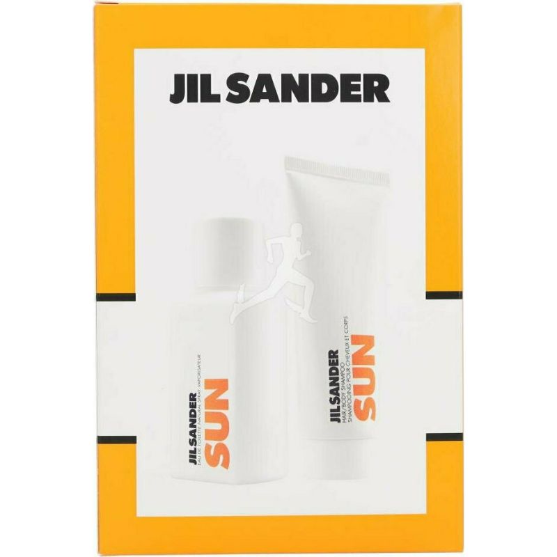 Jil Sander Sun W Set - EDT 75 ml + h/b shampoo 75 ml