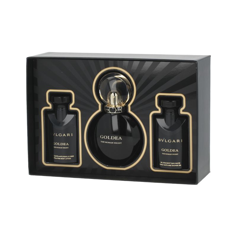 Bvlgari Goldea The Roman Night W Set - EDP 50 ml + b/lot 40 ml + sh/gel 40 ml