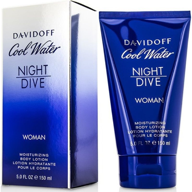 Davidoff Cool Water Woman Night Dive Body Lotion 150Ml