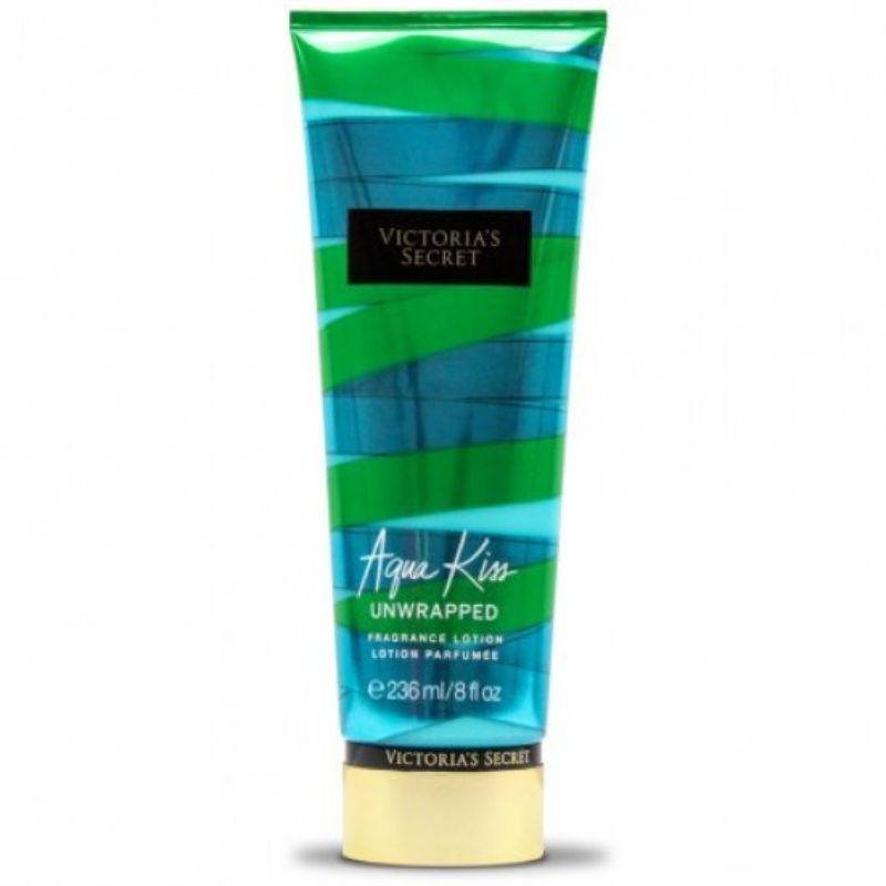 Victoria`s Secret Aqua Kiss Unwrapped Fragrance Lotion Limited Edition 236Ml