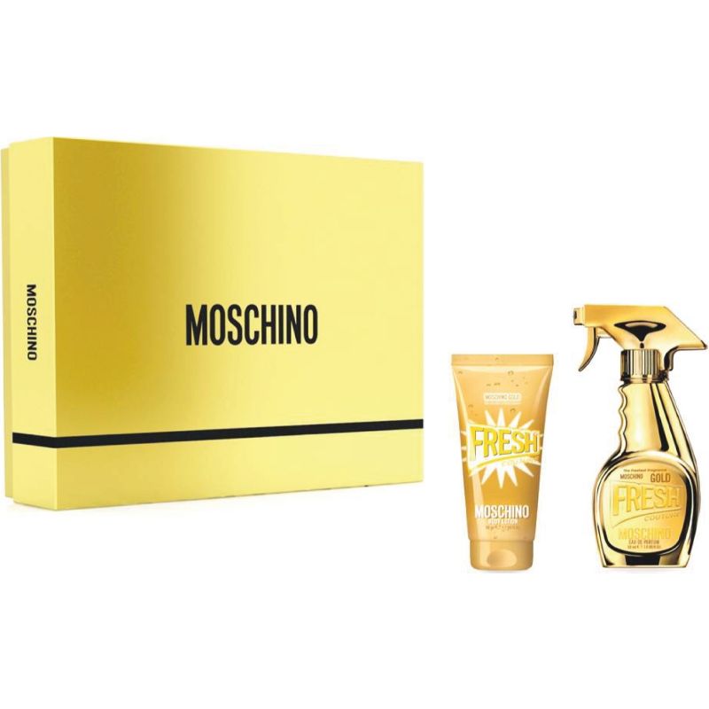 Moschino Gold Fresh Couture! W Set - EDP 30 ml + b/lot 50 ml