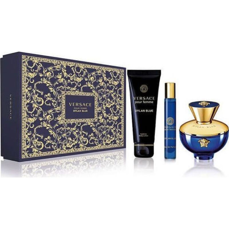 Versace Dylan Blue W Set - EDP 100 ml + b/lot 100 ml + sh/gel 100 ml