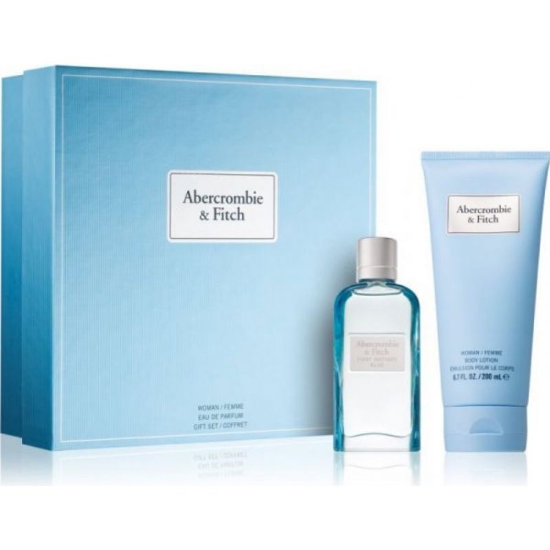 Abercrombie & Fitch First Instinct Blue W Set - EdP 50 ml + b/lot 200 ml
