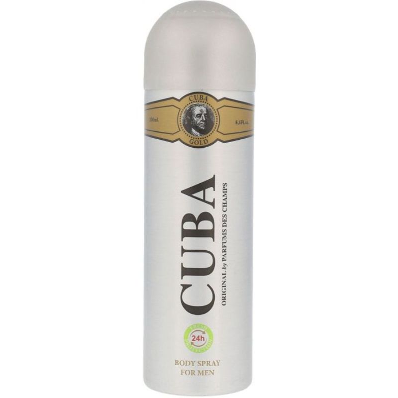 Cuba Gοld Deodorant Spray 200Ml