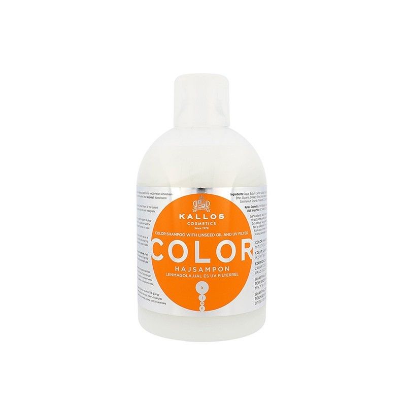 Kallos Color Shampoo With Linseed Oil And Uv Filter 1000Ml