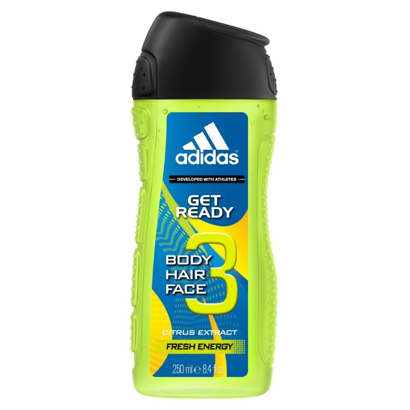 Adidas Get Ready Shower Gel Men 250Ml