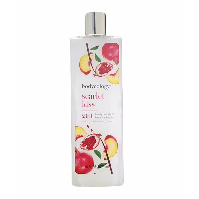 Bodycology Scarlet Kiss Moisturizing Body Wash And Bubble Bath 473Ml