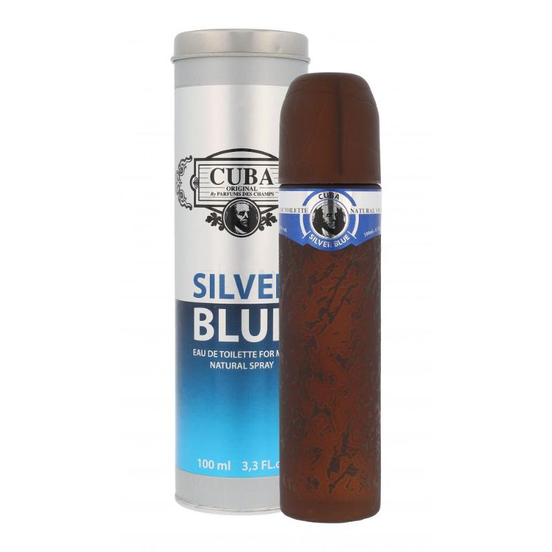 Cuba Cuba Silver Blue Eau De Toilette 100Ml