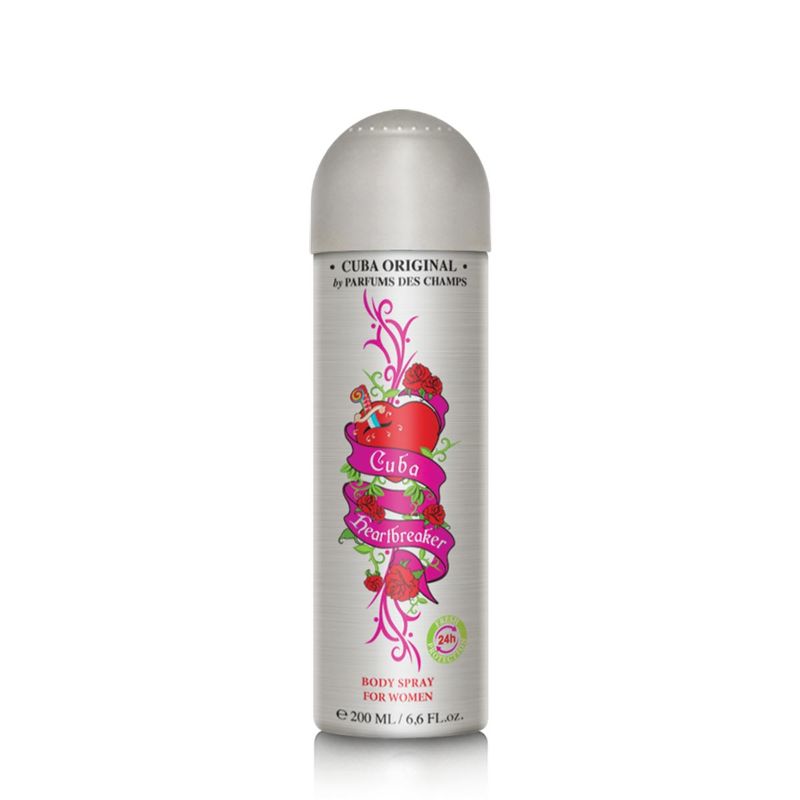 Cuba Heart Breaker Deodorant Spray 200Ml