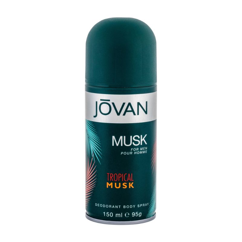 Jovan Tropical Musk Deodorant Body Spray 150Ml ET