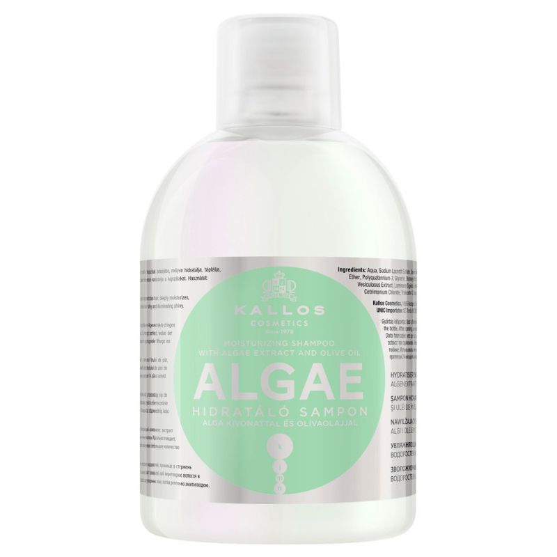 Kallos Algae Moisturizing Shampoo 1000Ml