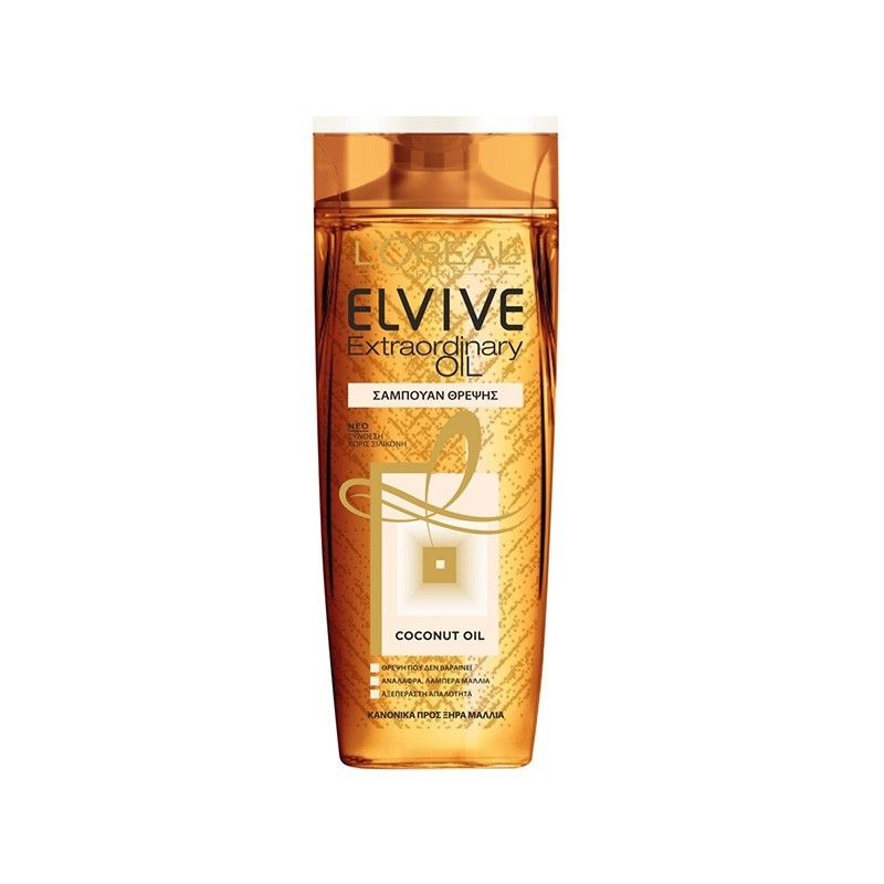 L`Oreal Elvive Extraordinary Coconut Oil Σαμπουαν 400Ml