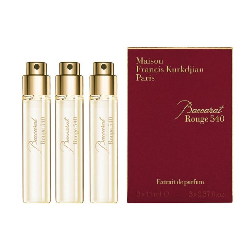 Maison Francis Kurkdjian Baccarat Rouge 540 U EdP 3x11 ml spray refills ET