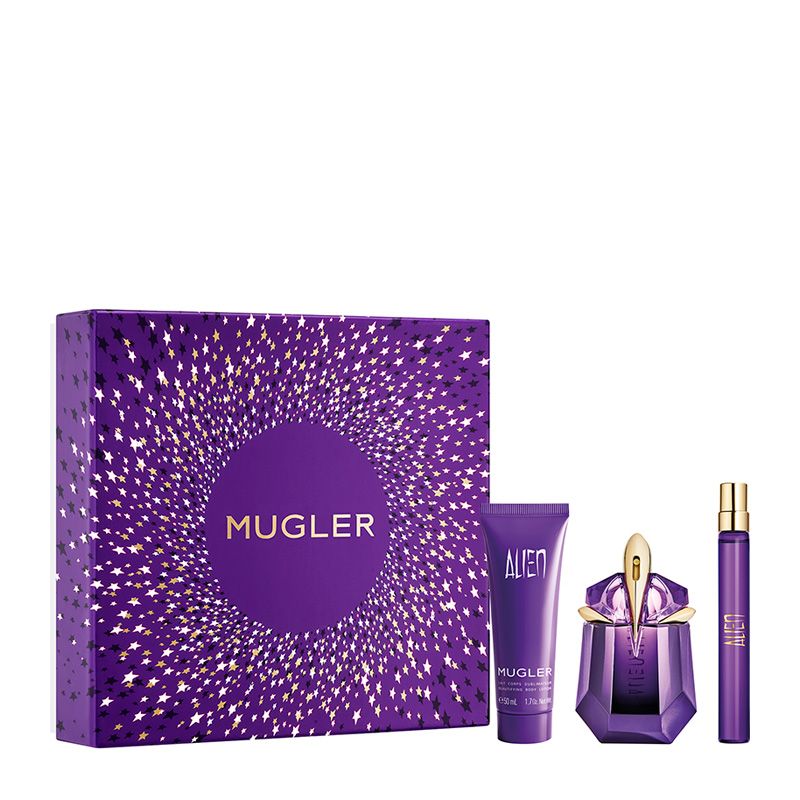 Thierry Mugler Alien W Set - edp 30 ml + b/lot 50 ml + mini edp 10 ml