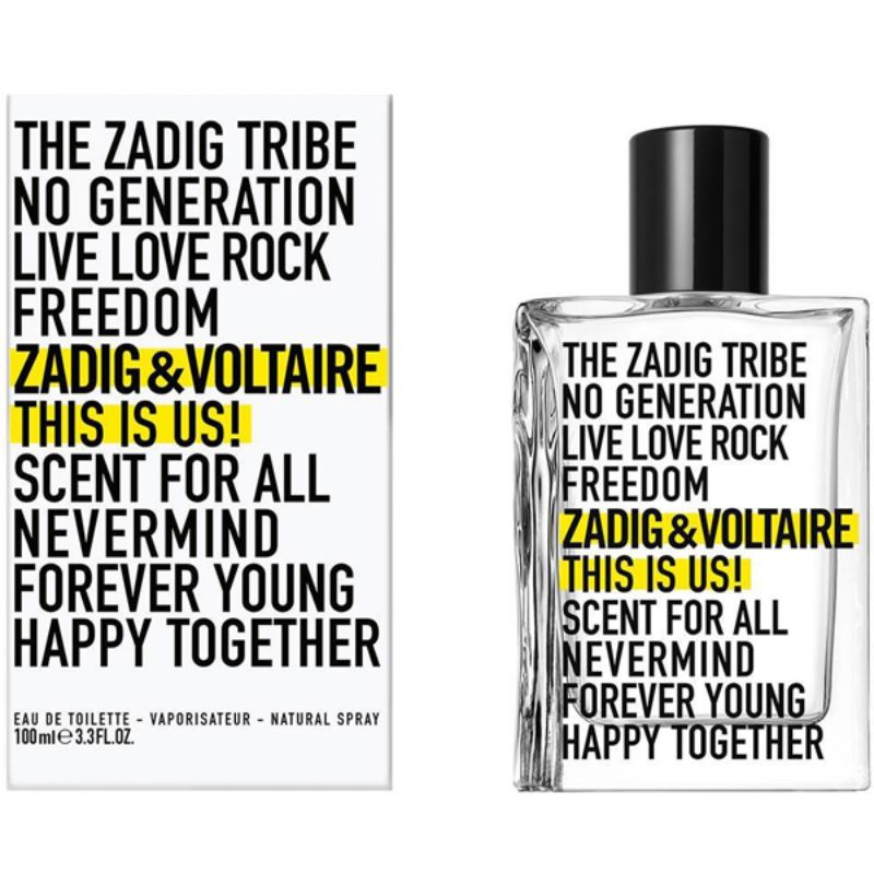 Zadig&Voltaire This Is Us! U EdT 100 ml - (Tester) /2020