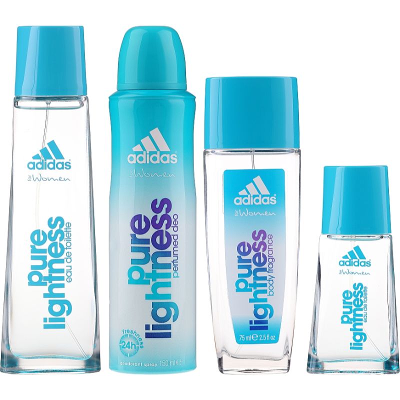 Adidas Pure Lightness W Set - EDT 75 ml + deo spray 150 ml