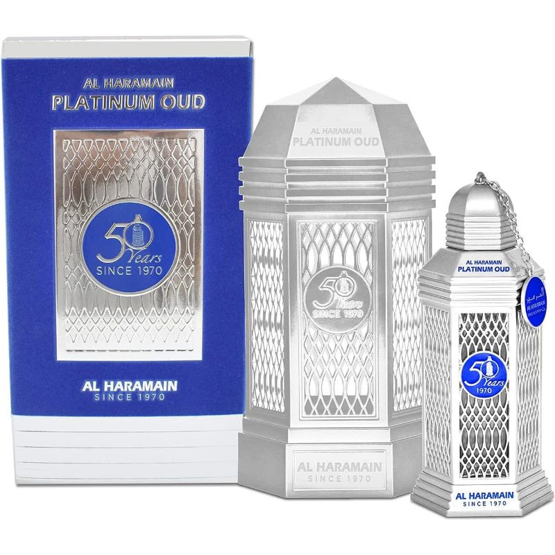 Al Haramain 50 Years Platinum Oud  U EDP 100 ml /2021