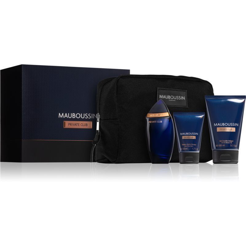 Mauboussin Private Club M Set - EDP 100 ml + a/s balm 50 ml + sh/g 100 ml + pouch