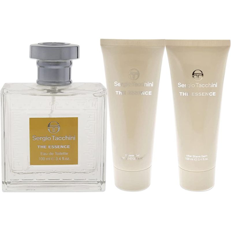 Sergio Tacchini The Essence M Set - EDT 100 ml + a/s balm 100 ml + sh/gel 100 ml /2022