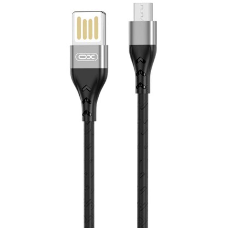 XO NB188 2.4A Διπλής Φοράς Φόρτιση USB TypeC 1.0μ Γκρί