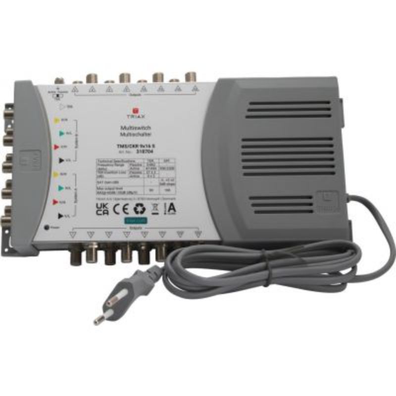 Triax Πολυδιακόπτης TMS/CKR 9x16 S-Stand. 9IN/16OUT
