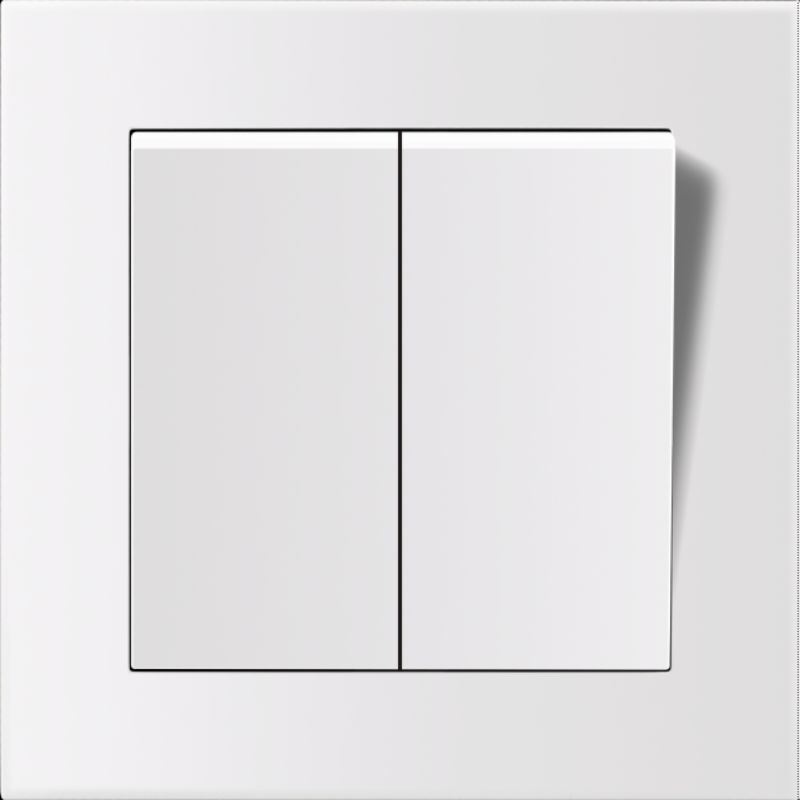 Entac 105 Arnold Recessed wall switch serial switch White