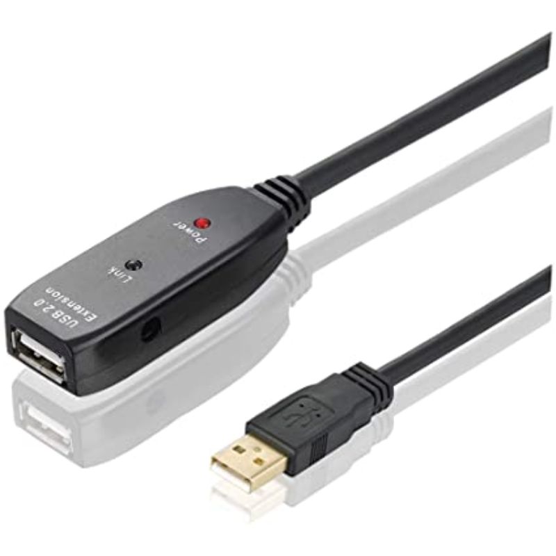 ΚΑΛΩΔΙΟ USB 2.0 ΠΡΟΕΚΤΑΣΗ ΑΡΣ/ΘΗΛ 10.0m ΜΑΥΡΟ