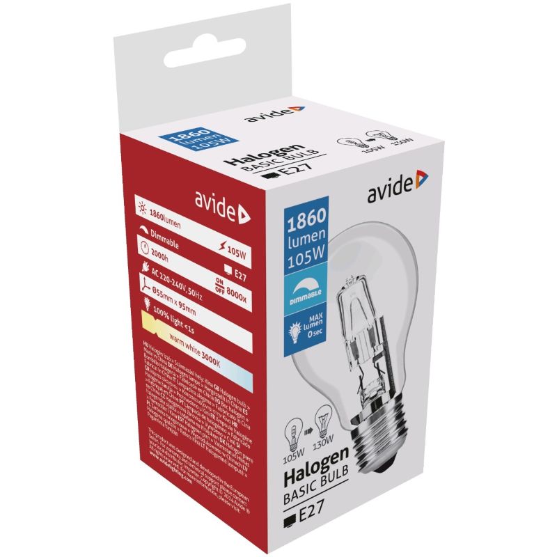 Avide Αλογόνου 105W E27