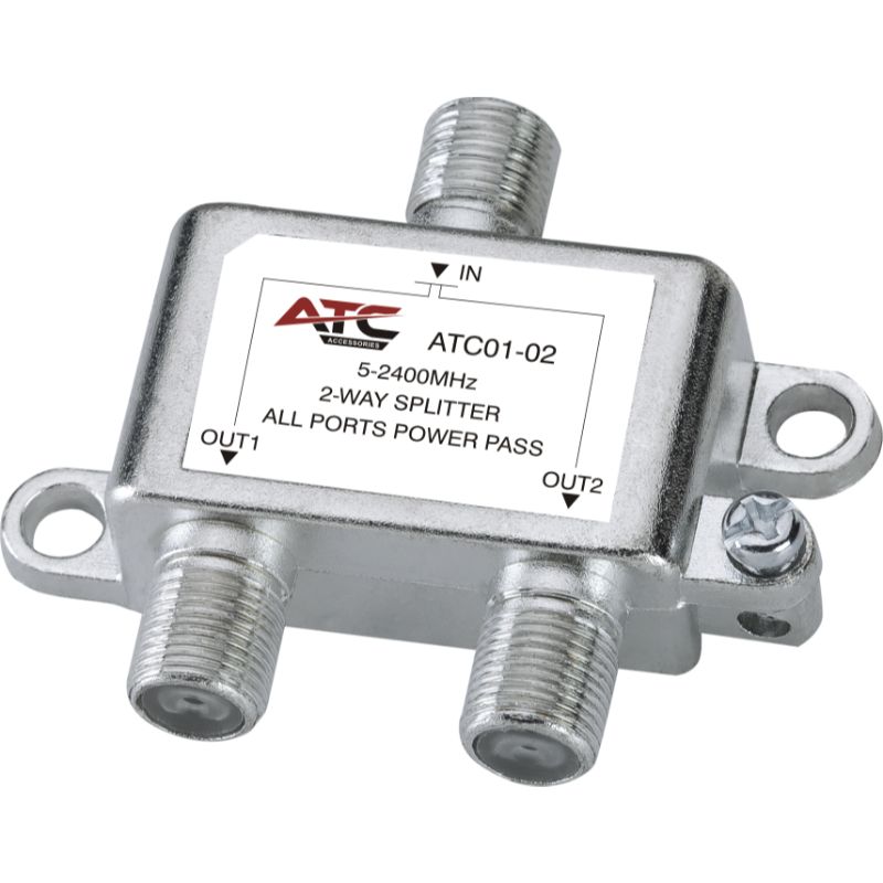 ATC SPLITTER 2 ΕΞΟΔ. 5-2400Mhz