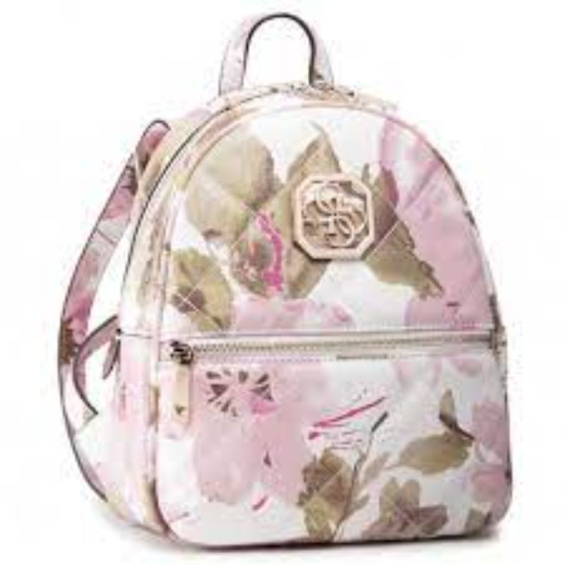 Guess Dilla Backpack Spring Floral 4G Logo For Women