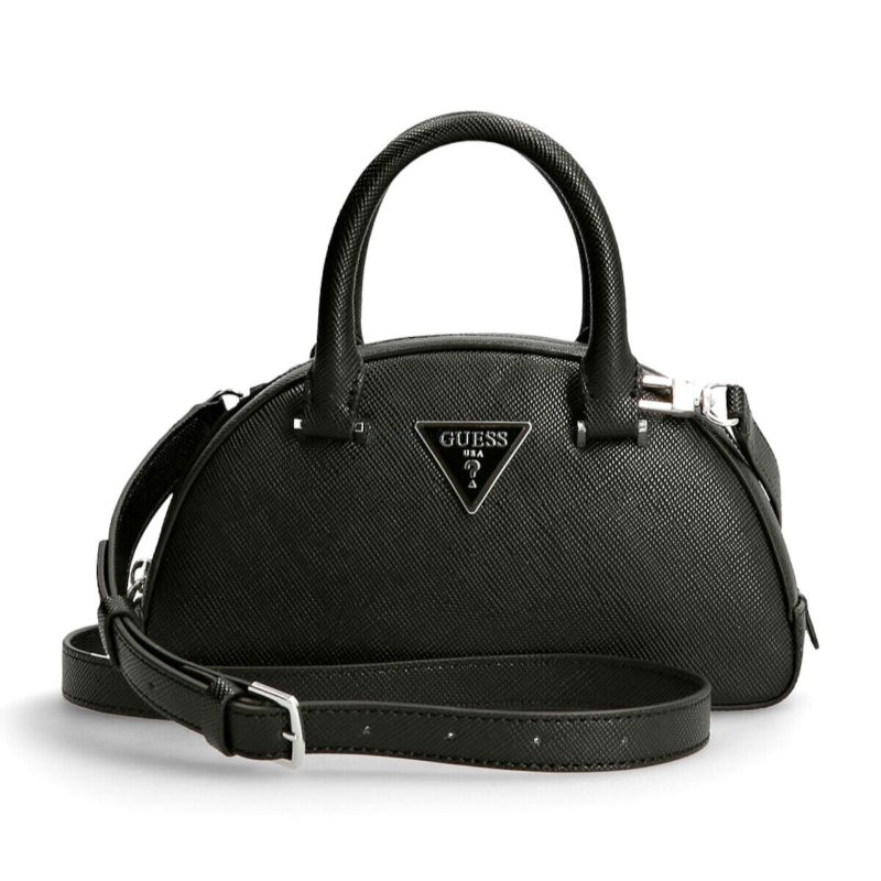 Guess Cordelia Leather Bag Black For Women Mini