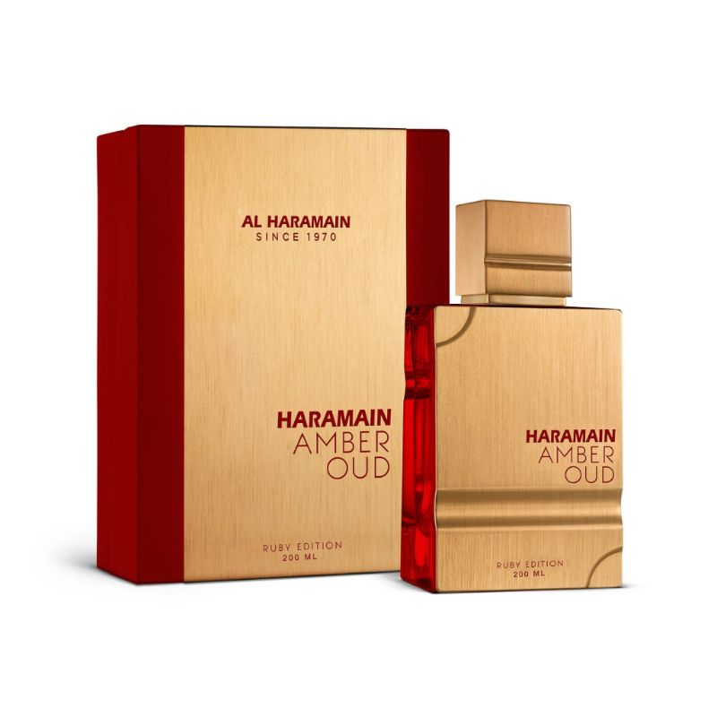 Al Haramain Amber Oud Ruby Edition U EDP 200 ml + free atomizer inside /2022