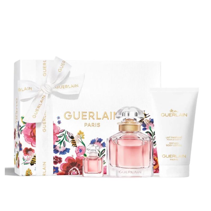 Guerlain Mon Guerlain W Set - EDP 50 ml + b/lot 75 ml +mini EDP 5 ml