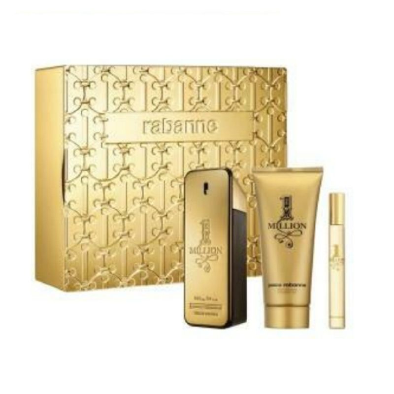 Paco Rabanne 1 Million M Set - EDT 100 ml + sh/gel 100 ml + EDT 10 ml