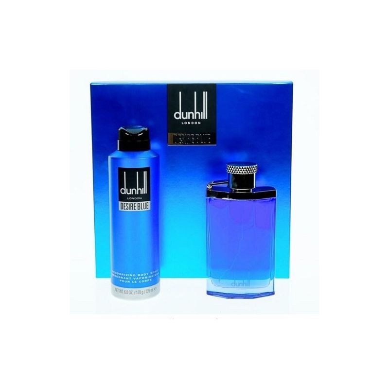Dunhill Desire Blue M Set - EDT 100 ml + deo body spray 226 ml