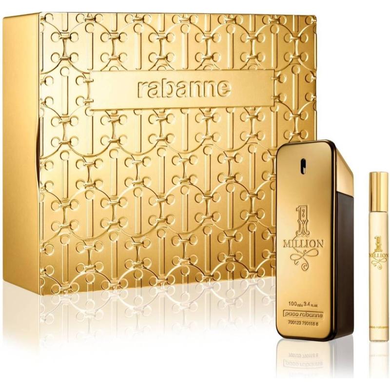 Paco Rabanne 1 Million M Set - EDT 100 ml + EDT 10 ml /Metal box