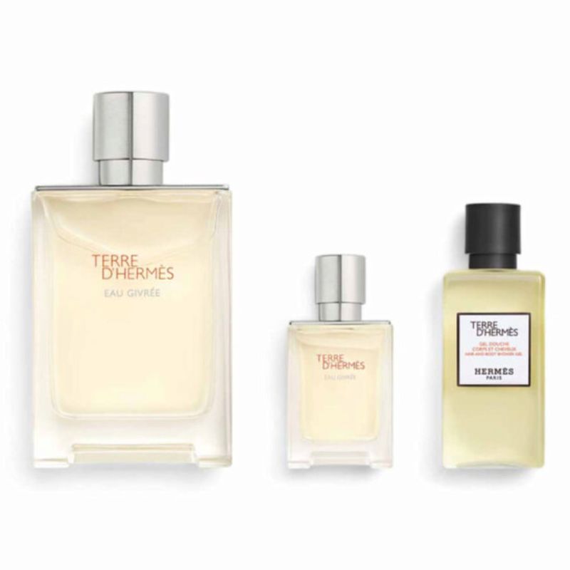 Hermes Terre dHermes Eau Givree M Set - EDP 100 ml + sh/g 80 ml + EDP 12.5 ml 