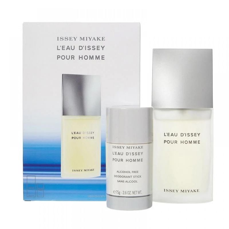 Issey Miyake LEau dIssey M Set - EDT 75 ml + deo stick 75 g