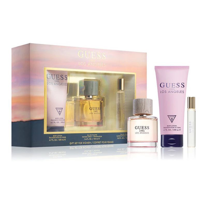 Guess Guess 1981 Los Angeles W Set - EDT 100 ml + b/lot 200 ml + EDT 15 ml