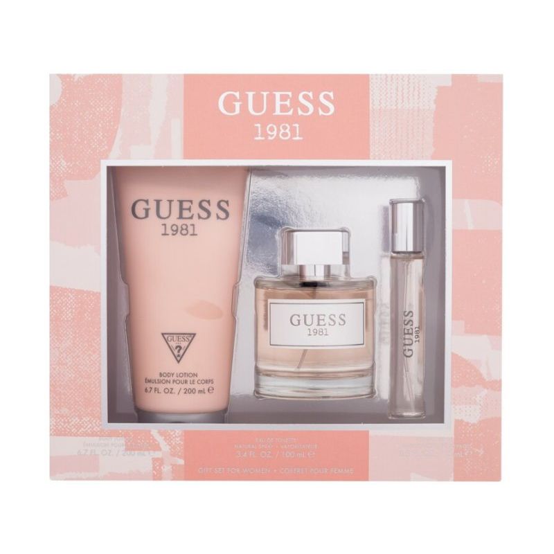 Guess Guess 1981 W Set - EDT 100 ml + b/lot 100 ml + EDT 15 ml