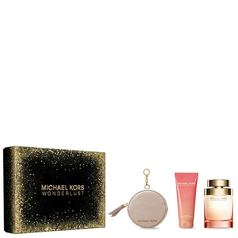 Michael Kors Wonderlust W Set - EDP 100 ml + b/lot 100 ml + round purse